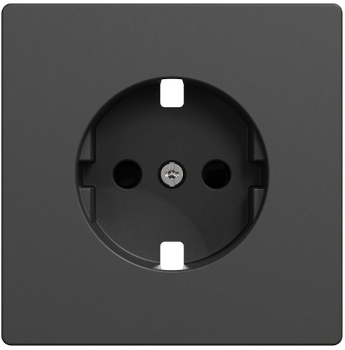 Лицевая панель Schneider Electric Merten D-Life для 1-м. розетки 220Вт антрацит картинка